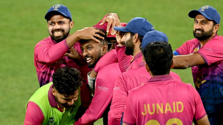 அமீரக கிரிக்கெட் அனியில் விளையாடி சாதனை படைத்த தமிழர்.